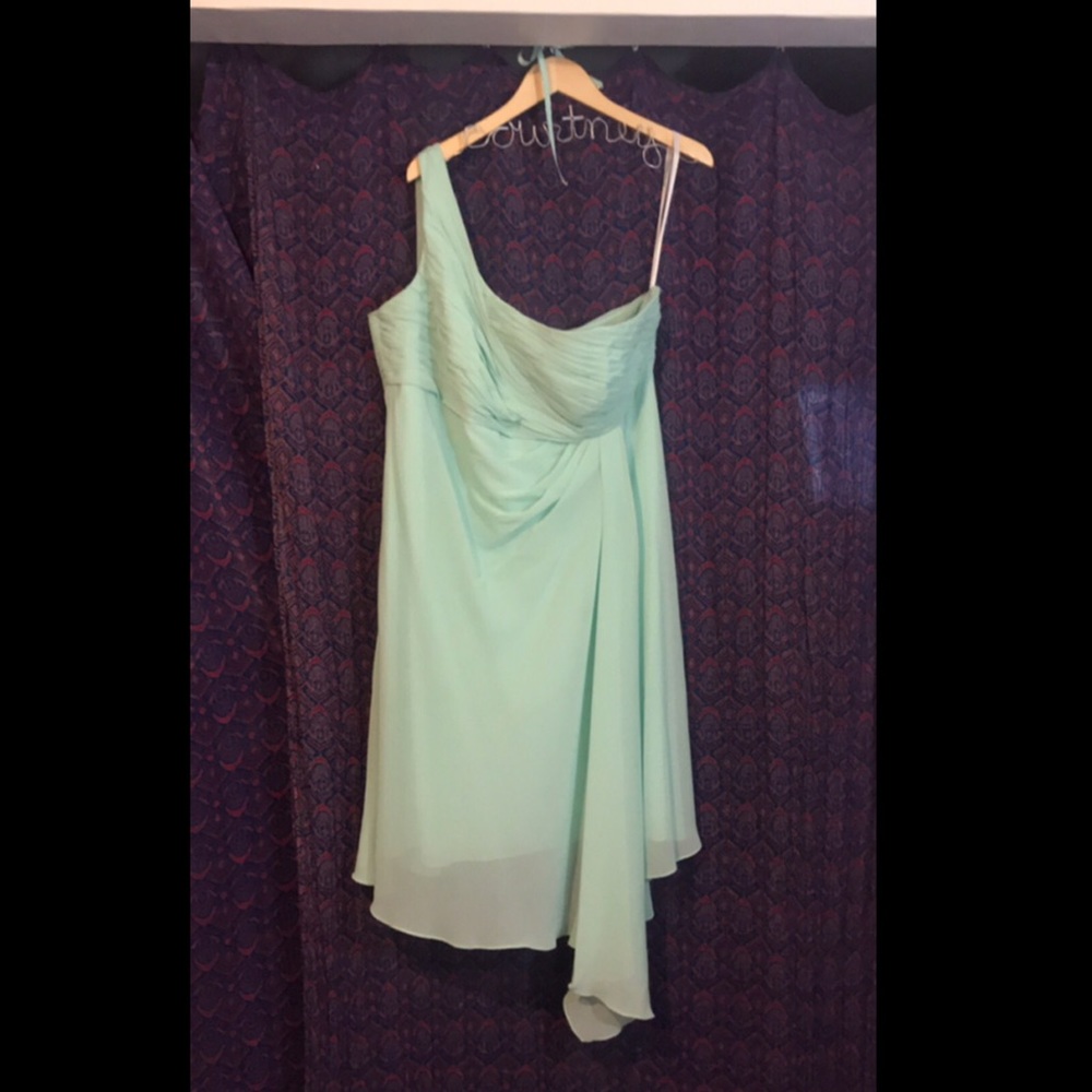 David Bridal SZ 20 Mint Dress
